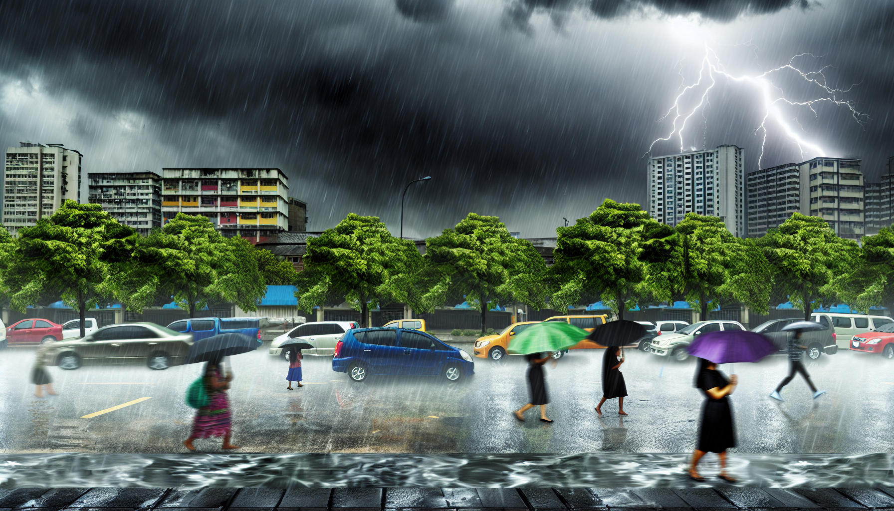 Se prevén lluvias intensas en la entidad en próximos dÃÂas