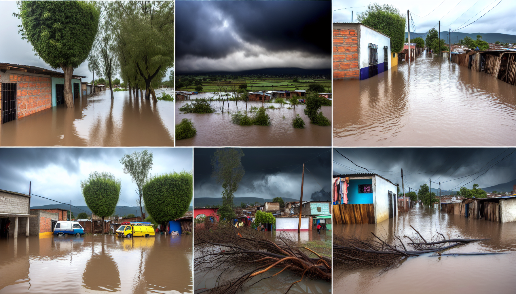 Comunidades en Hidalgotitlán incomunicadas por intensas lluvias