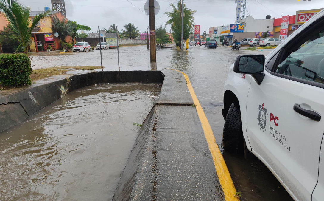 PC Estatal despliega fuerzas de tarea ante lluvias intensas en el sur