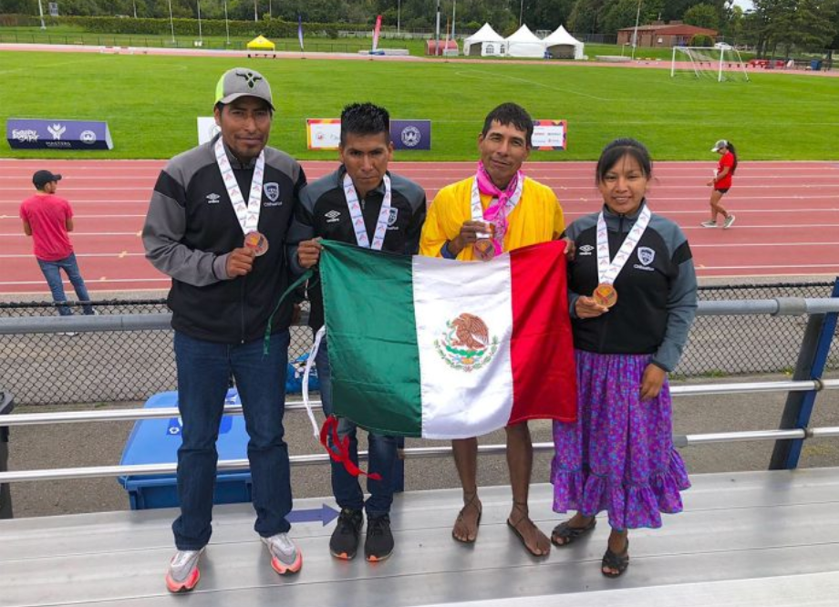 Atletas Rarámuri destacan en el Maratón Bicentenario Tamaulipas