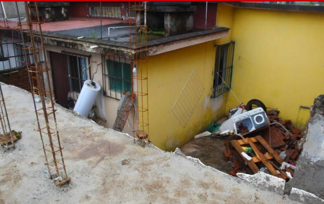 Familia en Veracruz pierde hogar y bienes por intensas lluvias