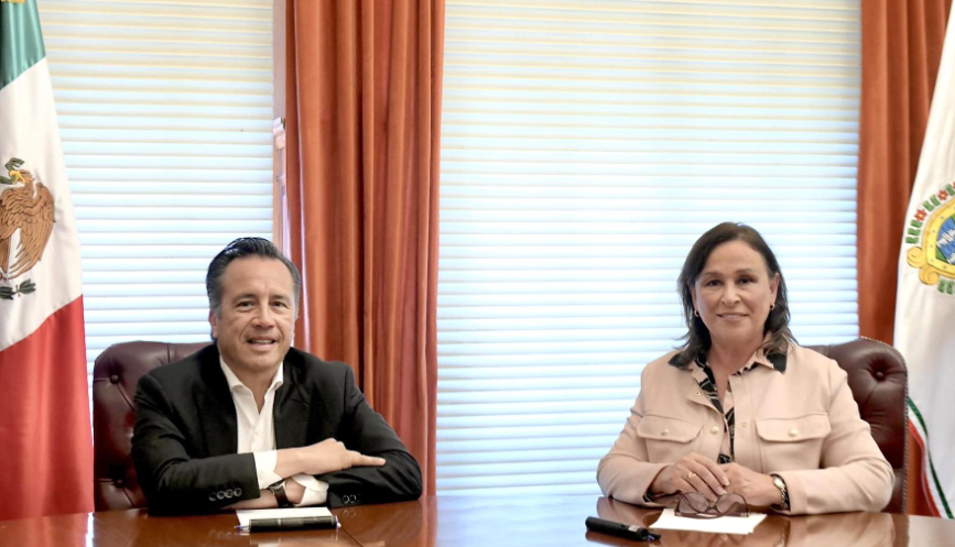 CuitlÃƒÂ¡huac GarcÃƒÂ­a y RocÃƒÂ­o Nahle se reÃƒÂºnen en Xalapa