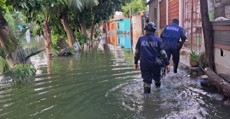 Plan Marina activa apoyo a municipios del sur de Veracruz