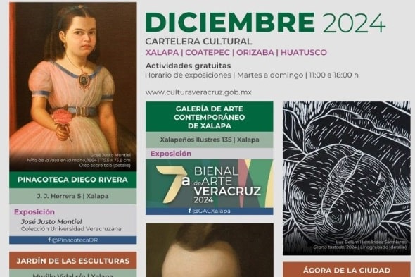 Actividades culturales en diciembre en Xalapa y alrededores