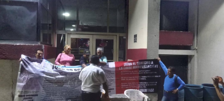 Alcalde de Coatzacoalcos atiende protestas laborales efectivamente