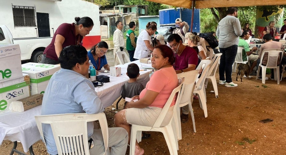 Aumento de migrantes en Coatza: se instalan mÃƒÂ³dulos de apoyo