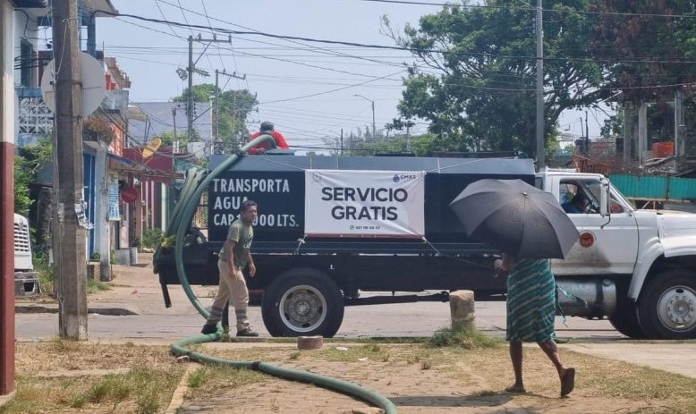 CMAS Coatzacoalcos se prepara para escasez de agua en colonias