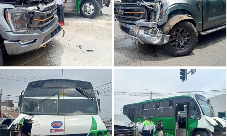 CamiÃƒÂ³n urbano provoca accidente y lesionados en Coatzacoalcos