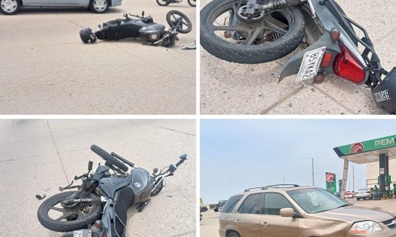 Camioneta atropella a motociclista en el malecÃƒÂ³n de Coatzacoalcos