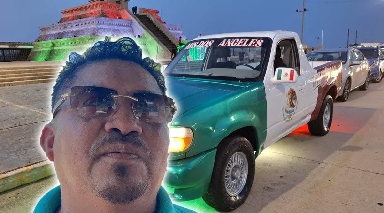 Camioneta patriÃƒÂ³tica Camelia La Mexicana causa furor en Coatzacoalcos