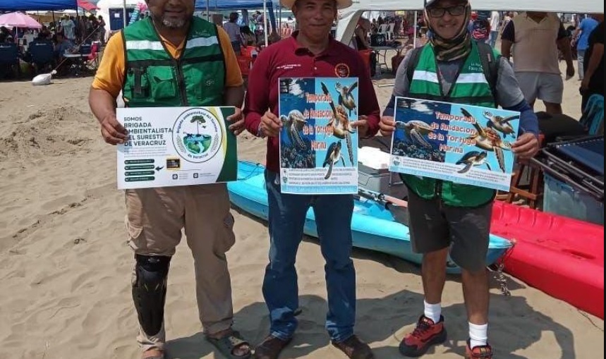 Campaña de conservación de especies marinas en Coatzacoalcos