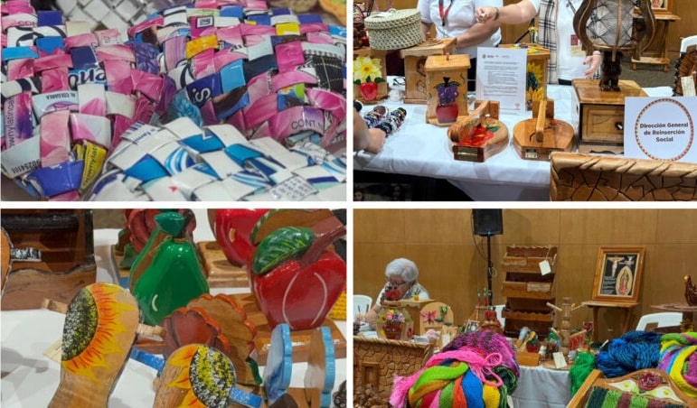 CapacitaciÃƒÂ³n de artesanÃƒÂ­as reinserta a reclusos en Coatzacoalcos