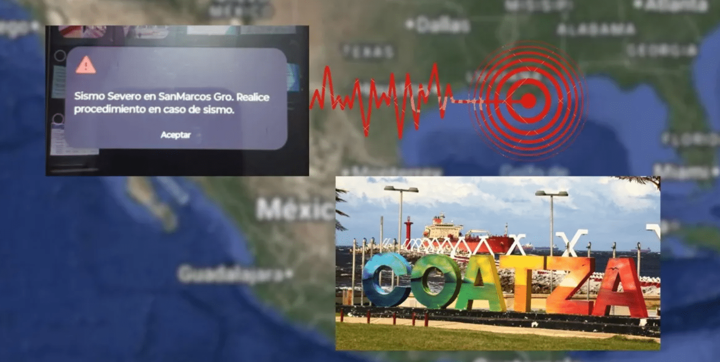 Alerta sÃƒÂ­smica sorprende a habitantes de Coatzacoalcos