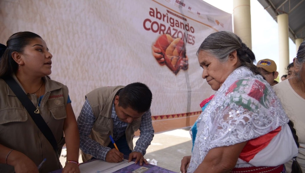 Caravana Abrigando Corazones avanza por Totonacapan