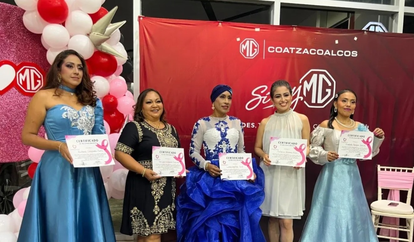 Cinco valientes madres enfrentan el cÃƒÂ¡ncer de mama en pasarela