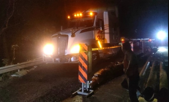 Circulación reabierta en la carretera federal 180 Veracruz