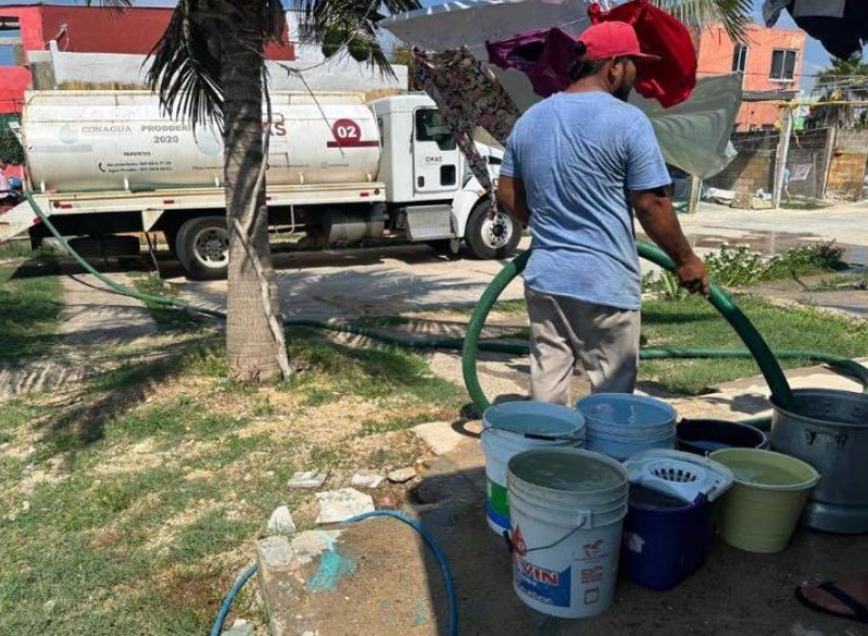 Coatzacoalcos enfrenta desabasto de agua: colonias sin afectaciones