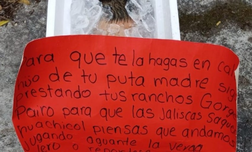 Dejan cuerpo humano en hielera en Coatzacoalcos