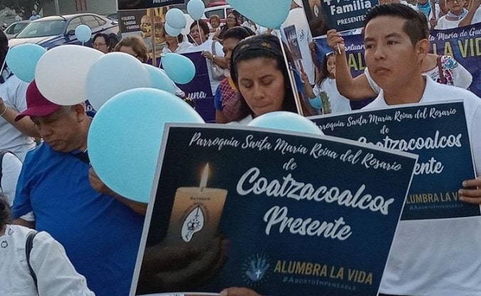 DiÃƒÂ³cesis de Coatzacoalcos organiza marcha Alumbra la Vida