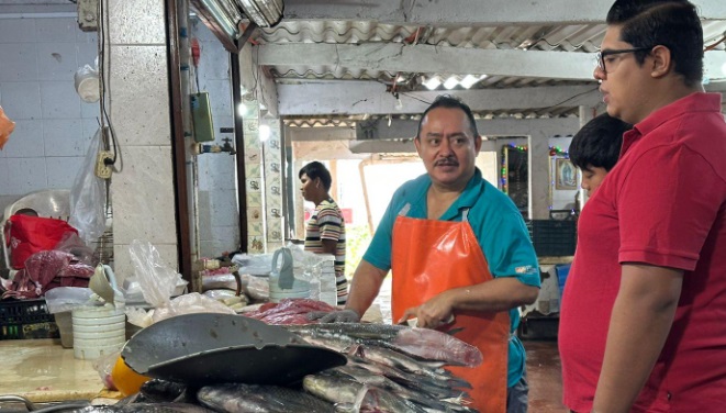 Disminución de ventas de mariscos en Coatzacoalcos
