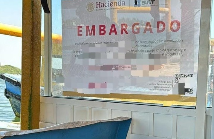 Embargo a cooperativa de transporte fluvial en Coatzacoalcos
