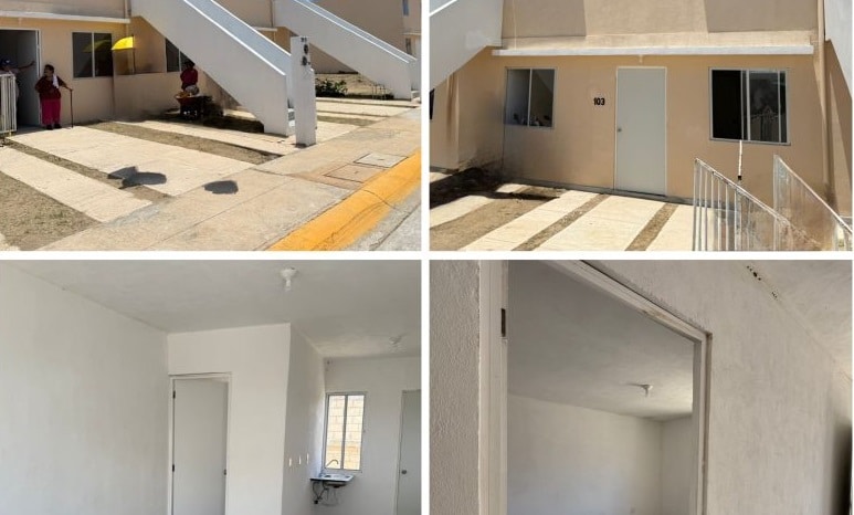 Entregan 209 viviendas sin servicios ni escrituras en Coatzacoalcos