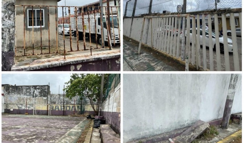 Escuela de boxeo solicita ayuda para reactivar cancha abandonada