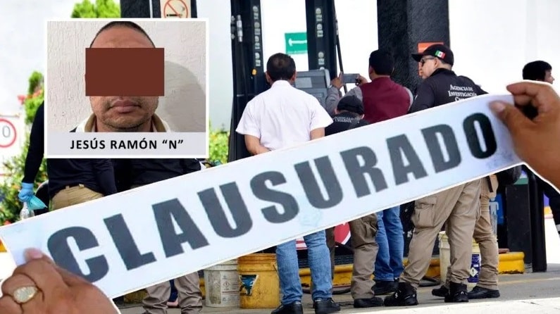 FGR catea y clausura gasolinera de RamÃƒÂ³n N. en Coatzacoalcos