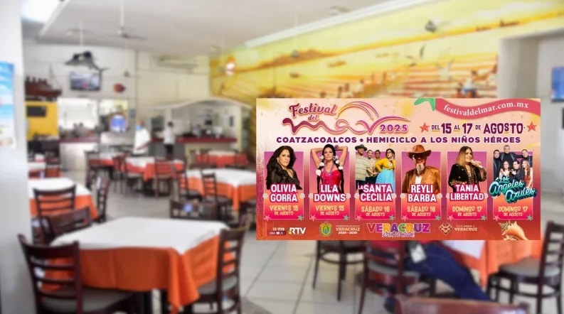 Festival del Mar Coatzacoalcos: restaurantes prevÃƒÂ©n repunte de hasta 100%