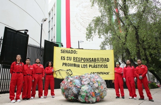 Greenpeace MÃƒÂ©xico exige ley antiplÃƒÂ¡sticos urgente para proteger el medio ambiente