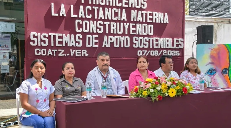 Hospitales de Coatzacoalcos ignoran Semana de Lactancia Materna