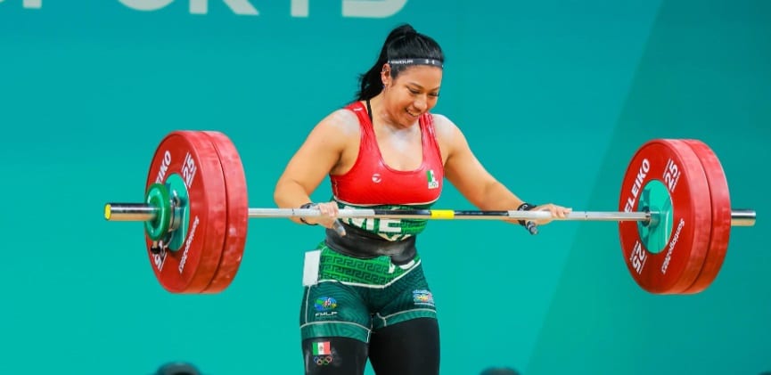 Jessica JarquÃƒÂ­n se prepara para el mundial de halterofilia