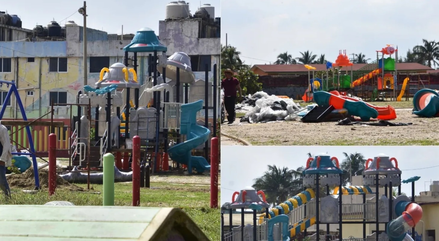 Juegos infantiles en Coatzacoalcos requieren pruebas tÃƒÂ©cnicas urgentes