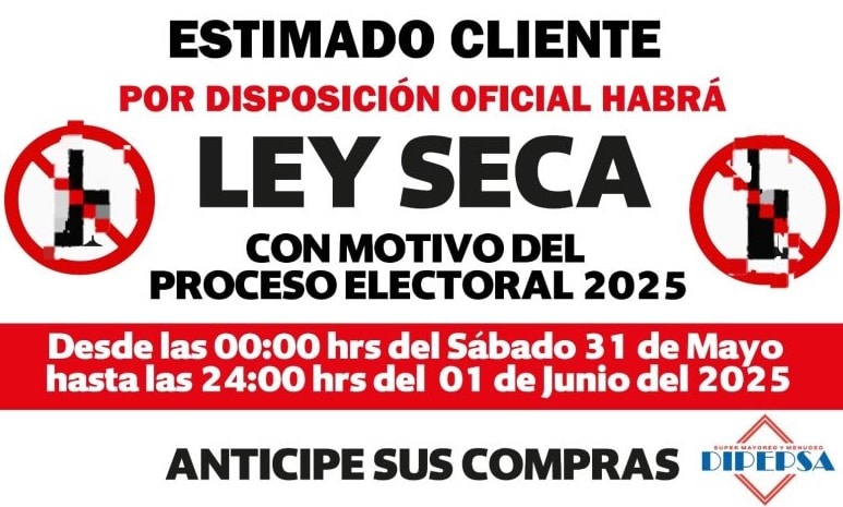 Ley seca en elecciones: restaurantes reaccionan ante medida tomada