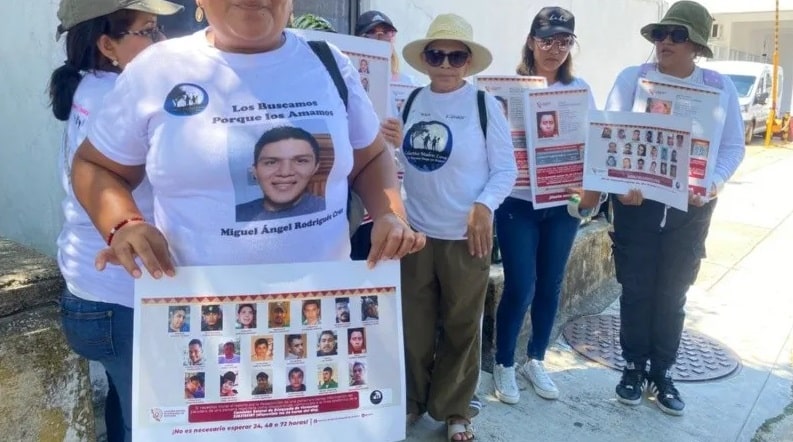 Madres de Plaza de Mayo buscan a 200 desaparecidos en Veracruz