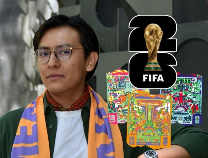 Mario CortÃƒÂ©s Cuemanche, el artista de los pÃƒÂ³sters del Mundial 2026