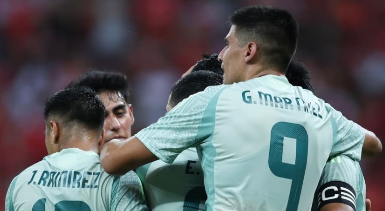 México derrota al Inter de Porto Alegre en Brasil