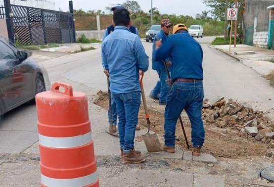 Nanchital lanza programa Bacheton y Fugaton para mejorar calles