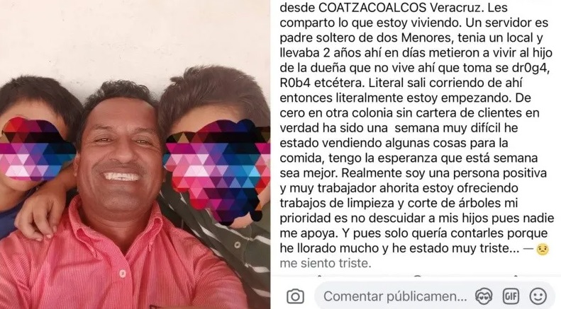 Padre en Coatzacoalcos se convierte en estilista canino para ayudar a su familia