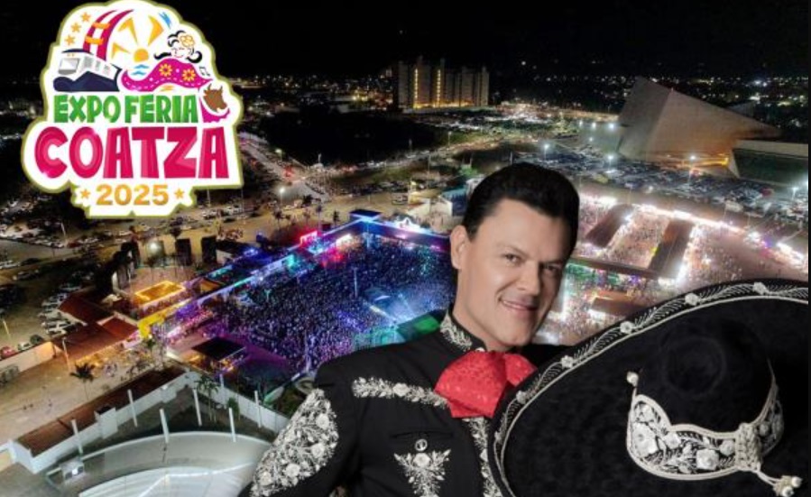 Pedro FernÃƒÂ¡ndez llena de emociÃƒÂ³n la Expo Feria Coatza 2025