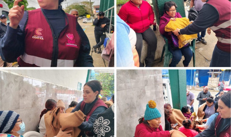 Presidenta del DIF apoya a afectados por incendio en IMSS