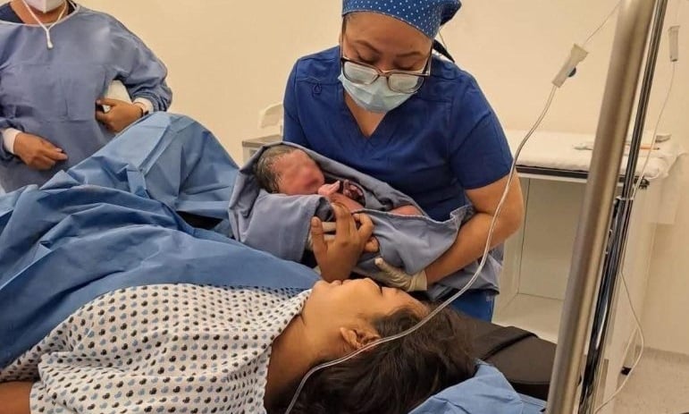 Primer bebÃƒÂ© nace en Hospital Materno Infantil IMSS Bienestar Coatzacoalcos