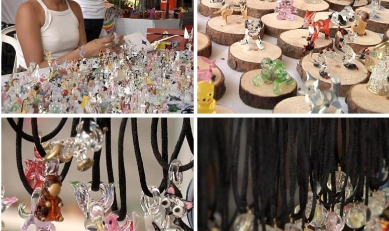Promueven en Coatzacoalcos artesanÃƒÂ­as de cristal de Tlaxcala