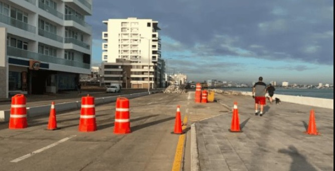 ReparaciÃƒÂ³n de socavÃƒÂ³n en Bulevar de Boca del RÃƒÂ­o