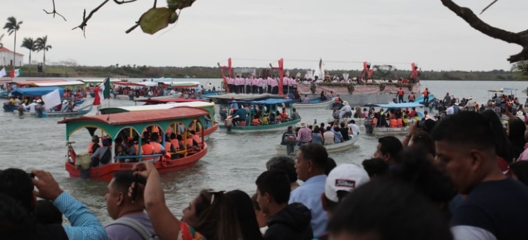 RocÃƒÂ­o Nahle promueve turismo en Tlacotalpan y Candelaria