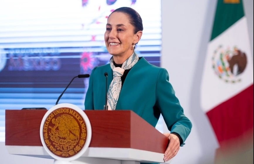 Sheinbaum destaca cordialidad en charla con presidente electo de EE. UU.