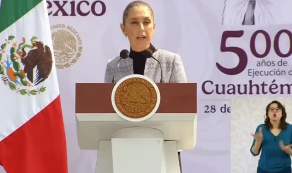 Sheinbaum sostiene que EspaÃƒÂ±a debe disculparse por la conquista