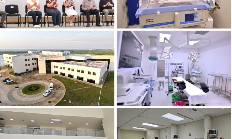Sheinbaum y Nahle inauguran hospital materno-infantil en Coatzacoalcos