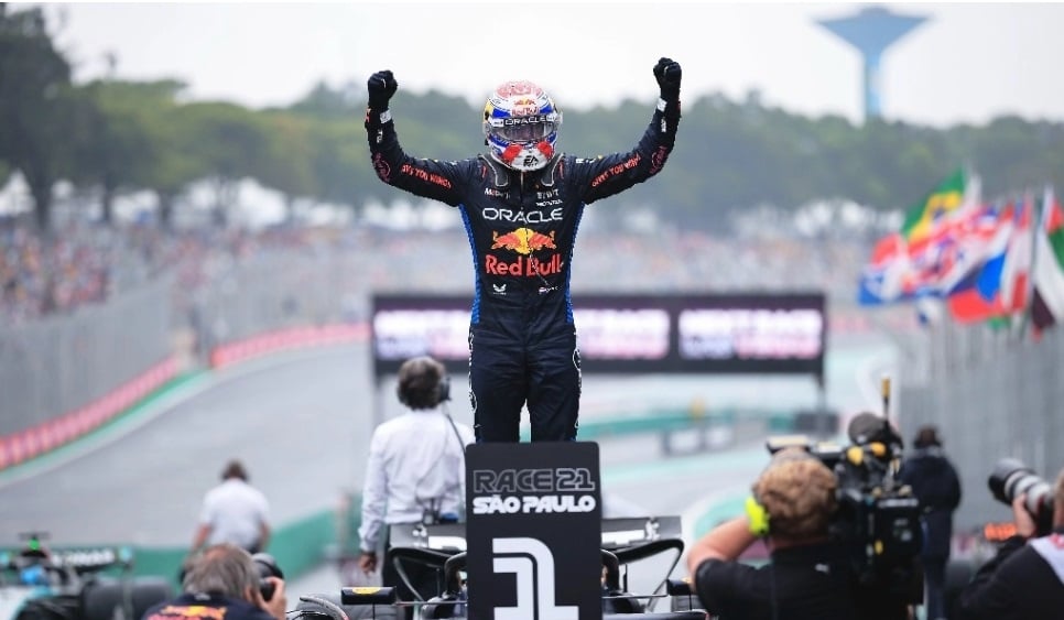Verstappen gana en Brasil y asegura el tÃƒÂ­tulo de F1