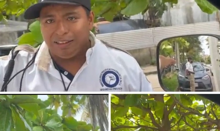 Video muestra SAT apartando espacios pÃƒÂºblicos para funcionarios en Coatzacoalcos